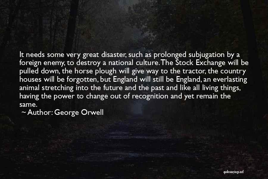 Stock Exchange Quotes By George Orwell