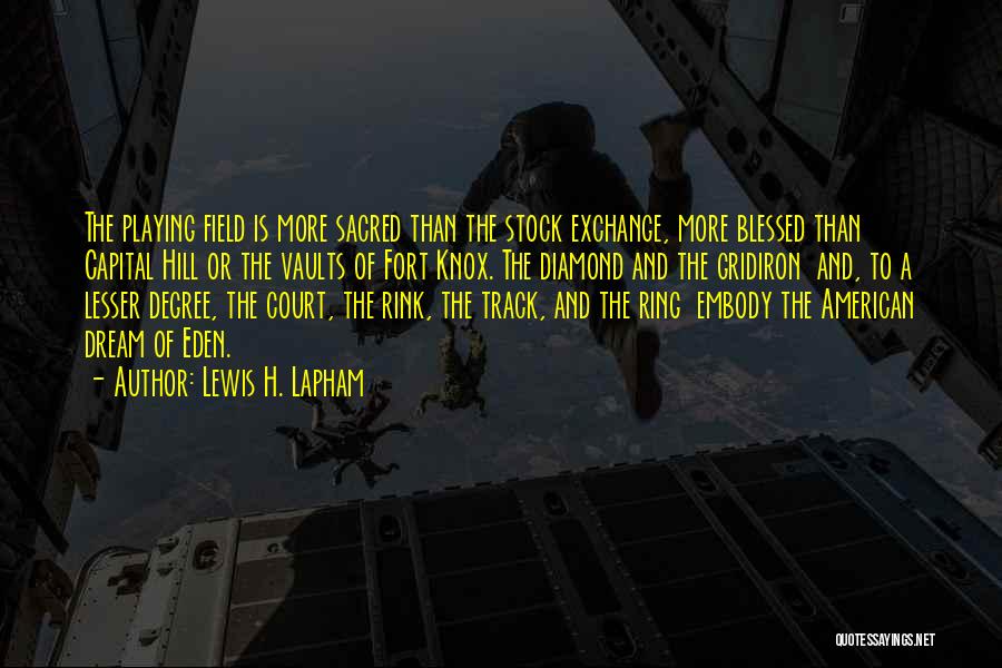 Stock Exchange Quotes By Lewis H. Lapham