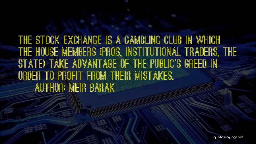 Stock Exchange Quotes By Meir Barak