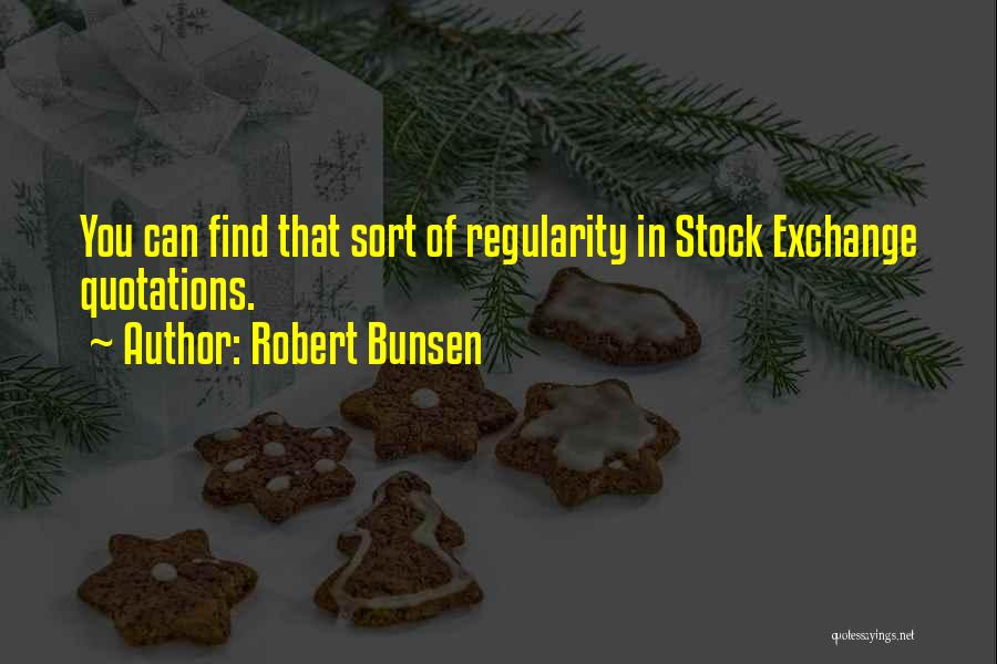 Stock Exchange Quotes By Robert Bunsen