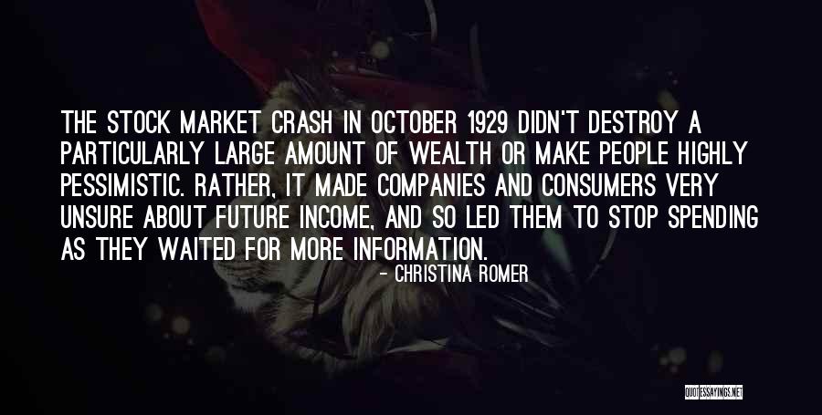 Stock Information Quotes By Christina Romer Stock Information Quotes By Christina Romer