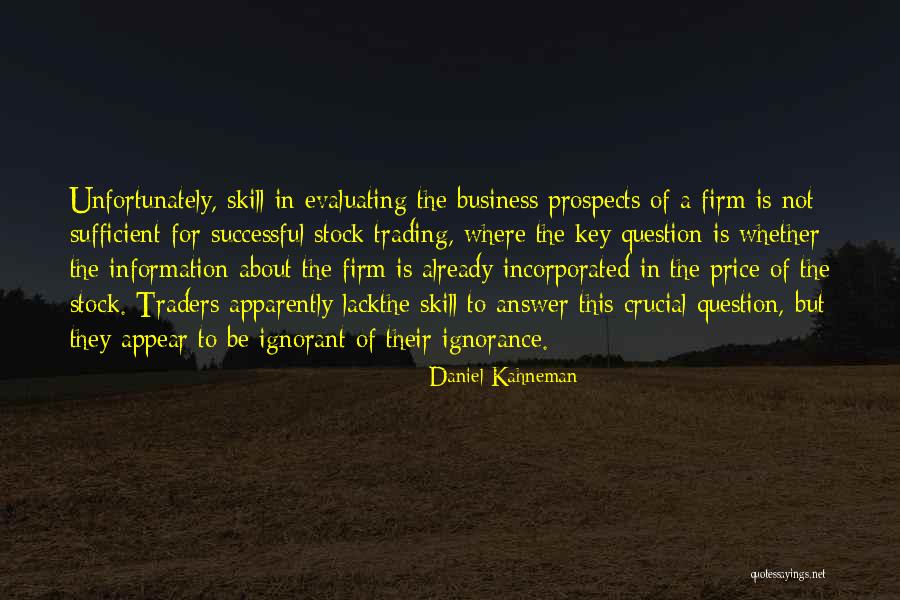 Stock Information Quotes By Daniel Kahneman Stock Information Quotes By Daniel Kahneman