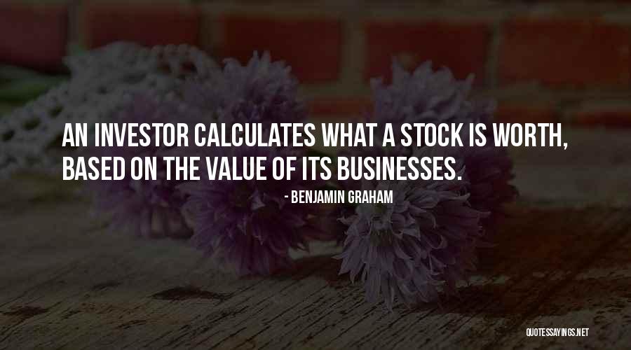 Stock Investing Quotes By Benjamin Graham Stock Investing Quotes By Benjamin Graham