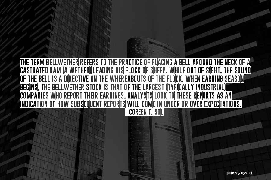 Stock Investing Quotes By Coreen T. Sol Stock Investing Quotes By Coreen T. Sol