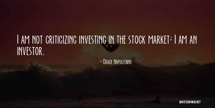 Stock Investing Quotes By Grace Napolitano Stock Investing Quotes By Grace Napolitano