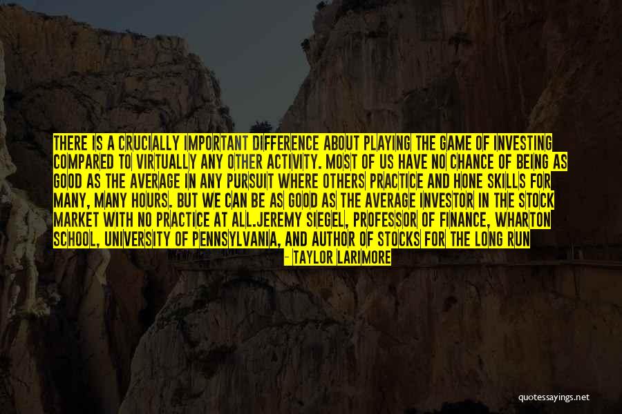 Stock Investing Quotes By Taylor Larimore Stock Investing Quotes By Taylor Larimore
