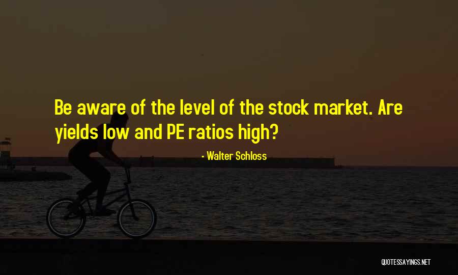 Stock Investing Quotes By Walter Schloss Stock Investing Quotes By Walter Schloss
