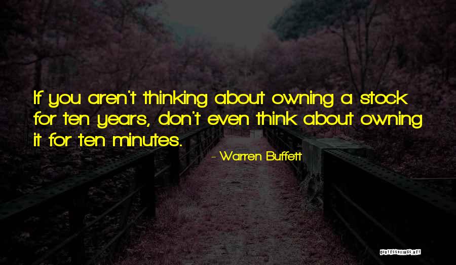 Stock Investing Quotes By Warren Buffett Stock Investing Quotes By Warren Buffett