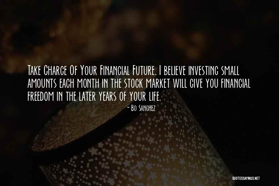 Stock Market Investing Quotes By Bo Sanchez