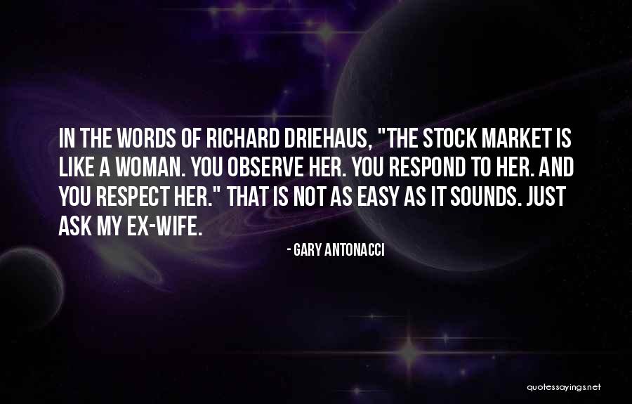 Stock Market Investing Quotes By Gary Antonacci