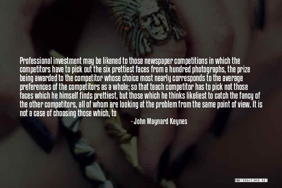 Stock Market Investing Quotes By John Maynard Keynes