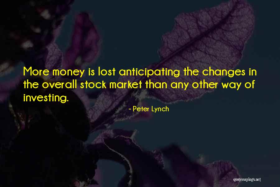 Stock Market Investing Quotes By Peter Lynch