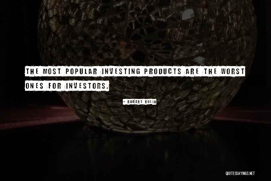 Stock Market Investing Quotes By Robert Rolih
