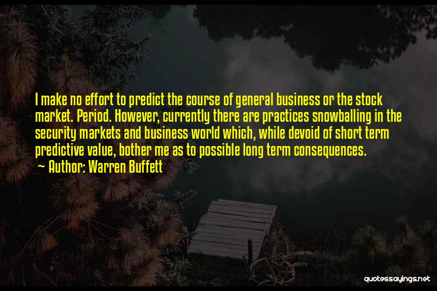 Stock Markets Quotes By Warren Buffett