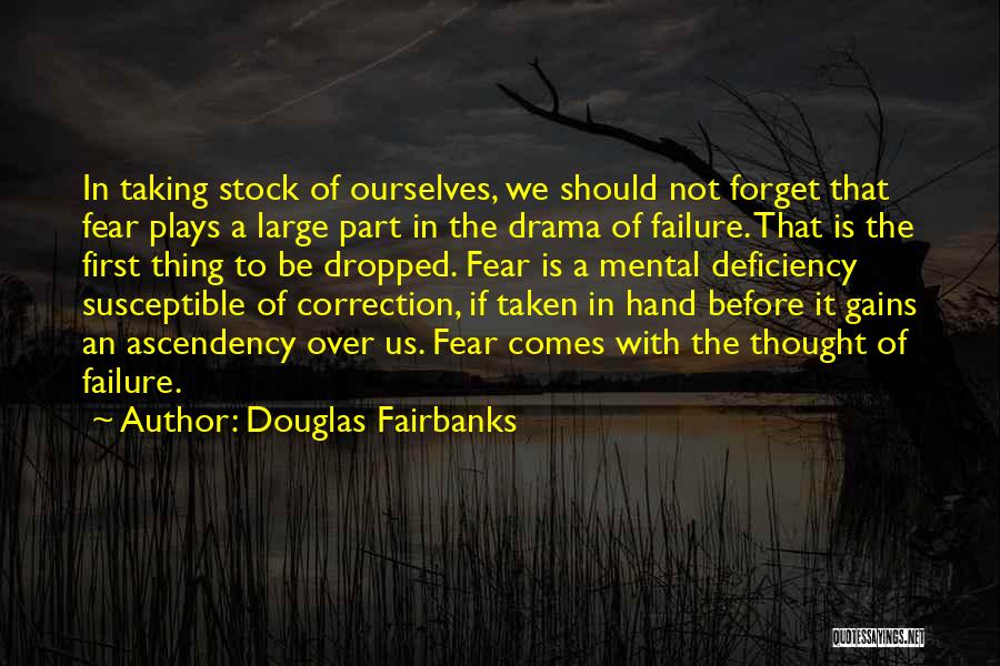 Stock Over Quotes By Douglas Fairbanks