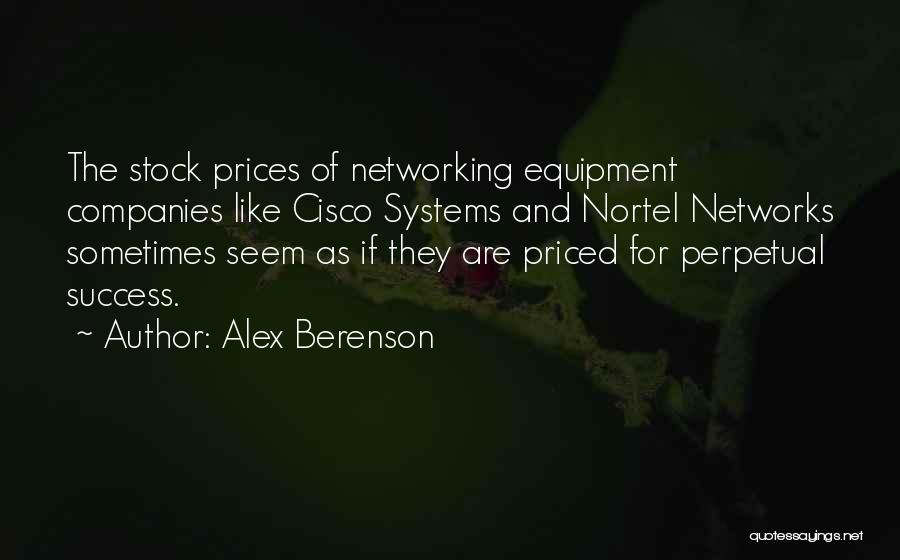 Stock Prices Quotes By Alex Berenson