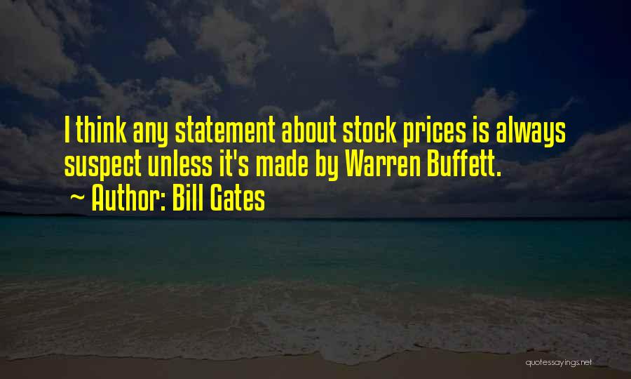 Stock Prices Quotes By Bill Gates