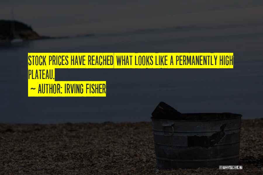 Stock Prices Quotes By Irving Fisher