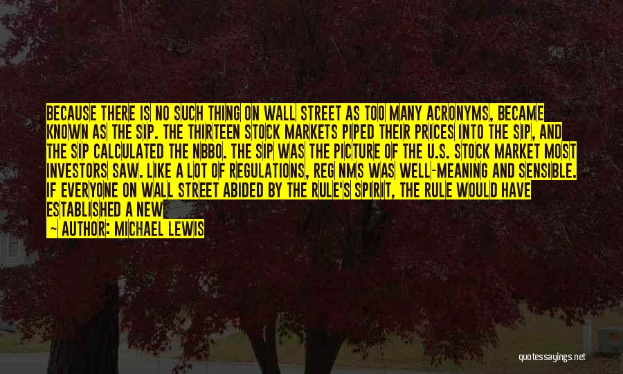 Stock Prices Quotes By Michael Lewis