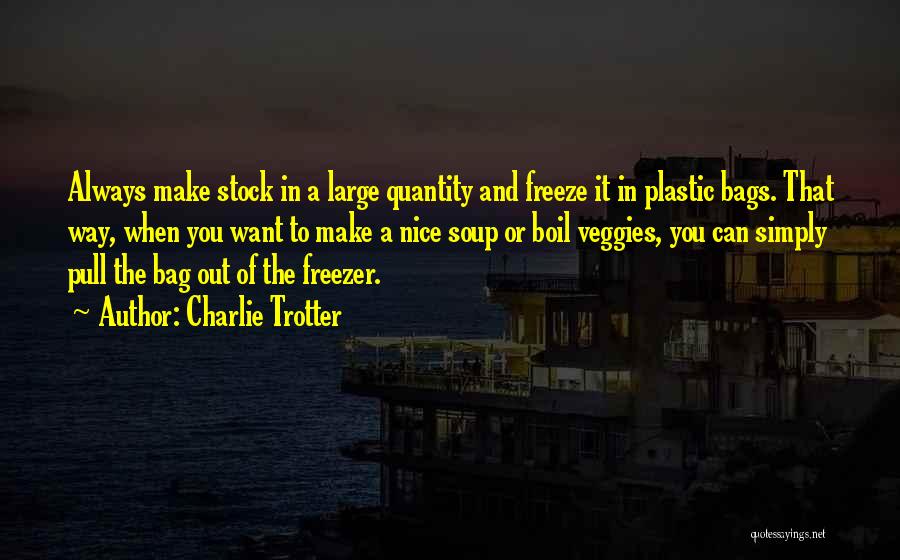 Stock Quotes By Charlie Trotter