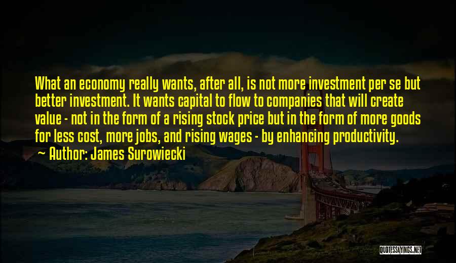 Stock Quotes By James Surowiecki