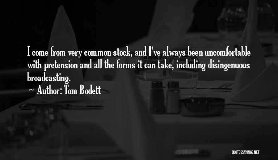 Stock Quotes By Tom Bodett