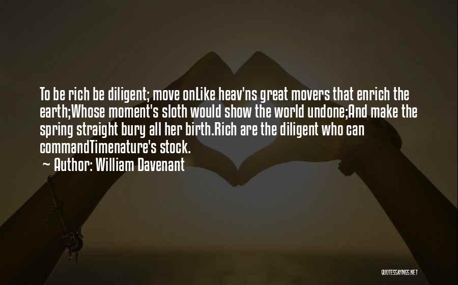 Stock Show Quotes By William Davenant