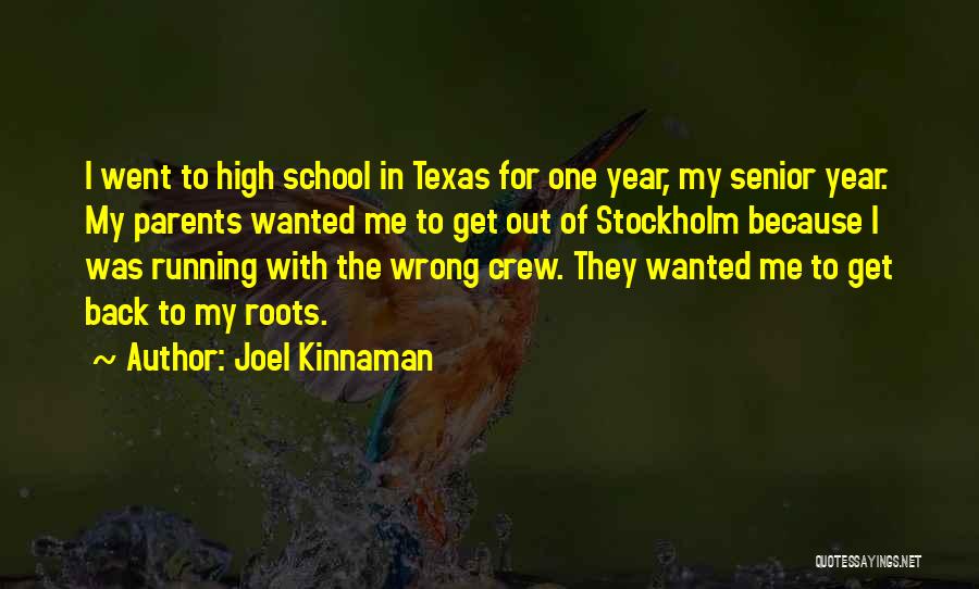 Stockholm Quotes By Joel Kinnaman