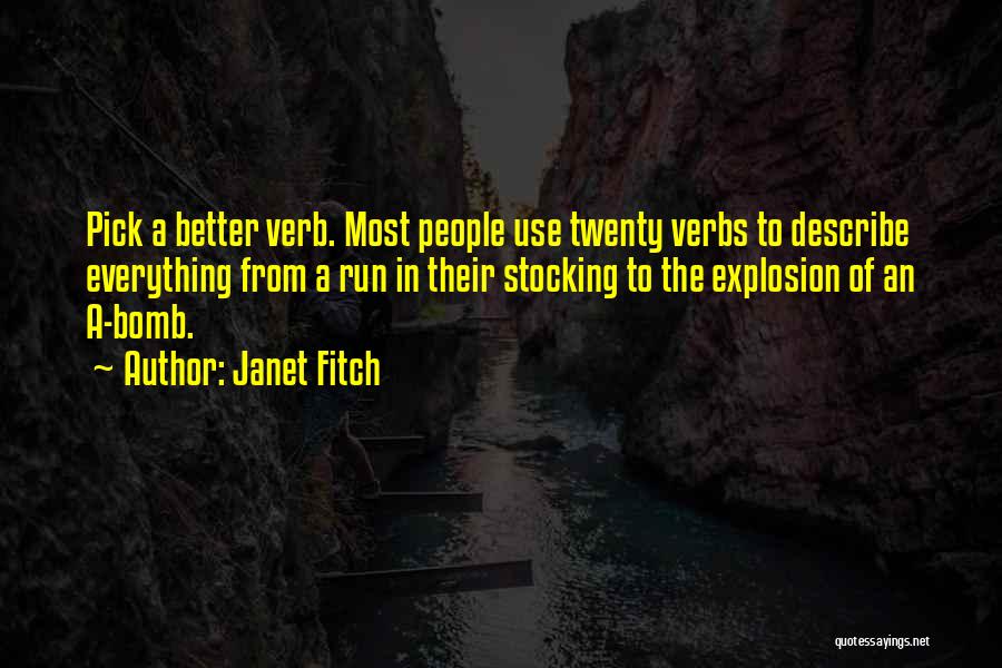 Stocking Quotes By Janet Fitch