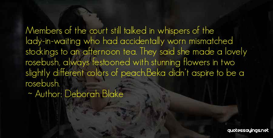 Stockings Quotes By Deborah Blake