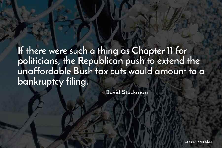 Stockman Quotes By David Stockman