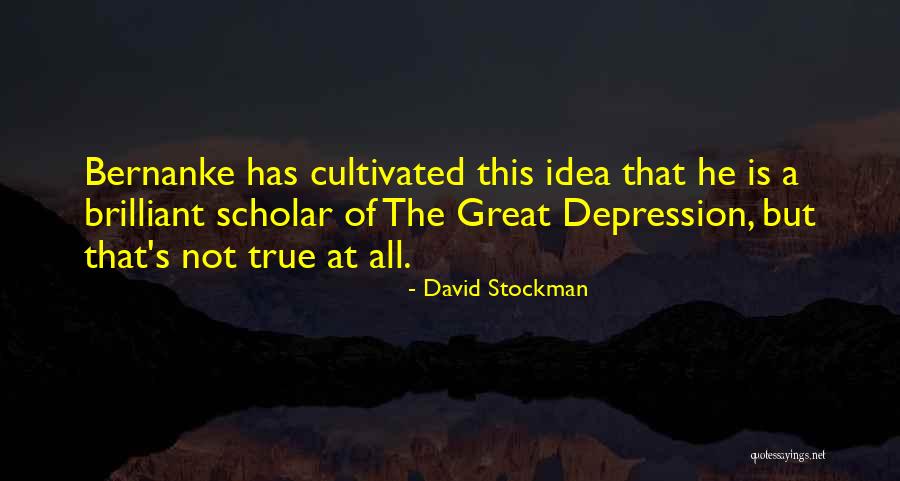 Stockman Quotes By David Stockman