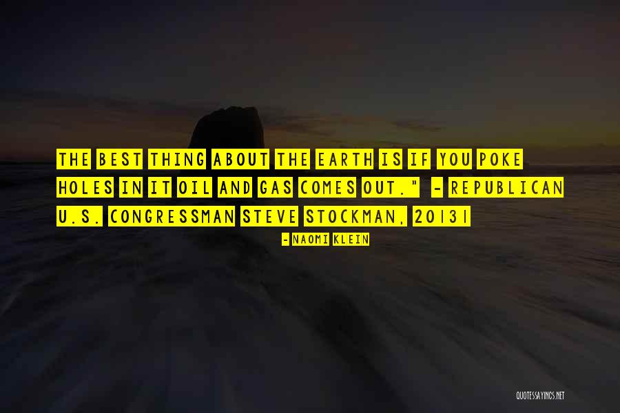 Stockman Quotes By Naomi Klein Stockman Quotes By Naomi Klein