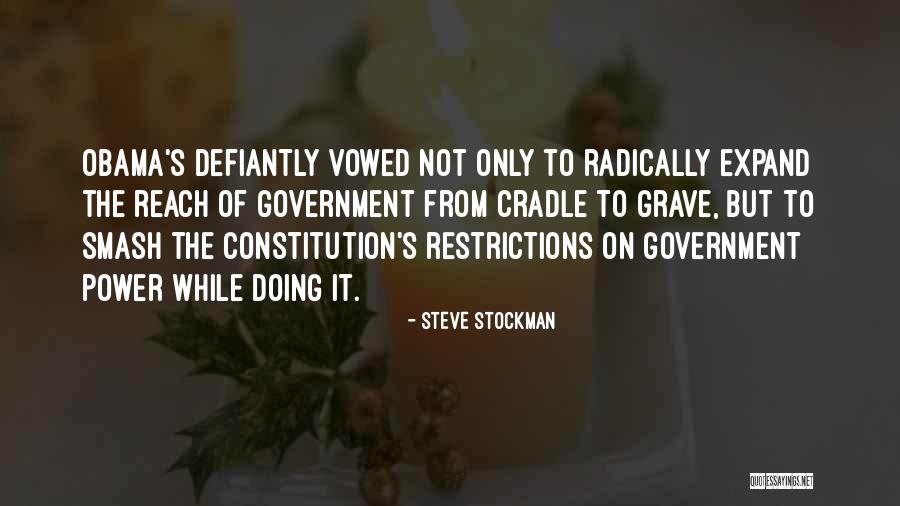 Stockman Quotes By Steve Stockman