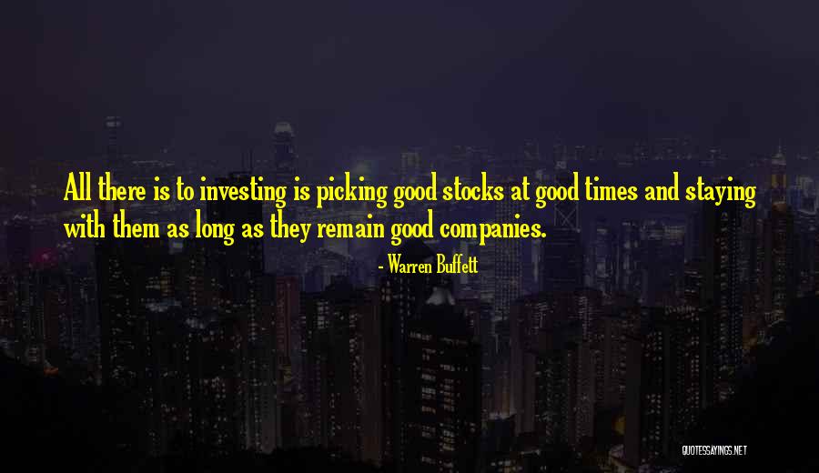 Stocks From Warren Buffett Quotes By Warren Buffett Stocks From Warren Buffett Quotes By Warren Buffett