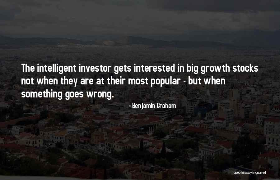 Stocks Quotes By Benjamin Graham