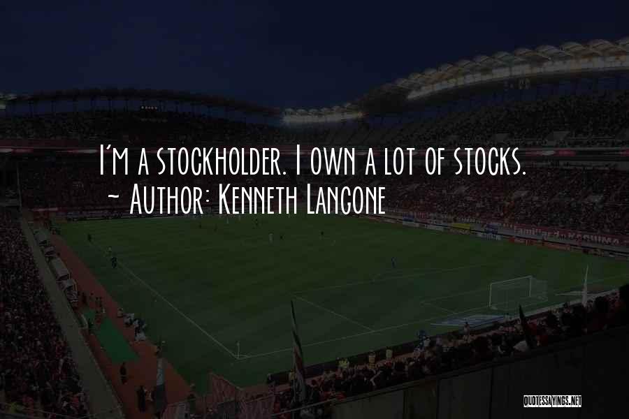 Stocks Quotes By Kenneth Langone