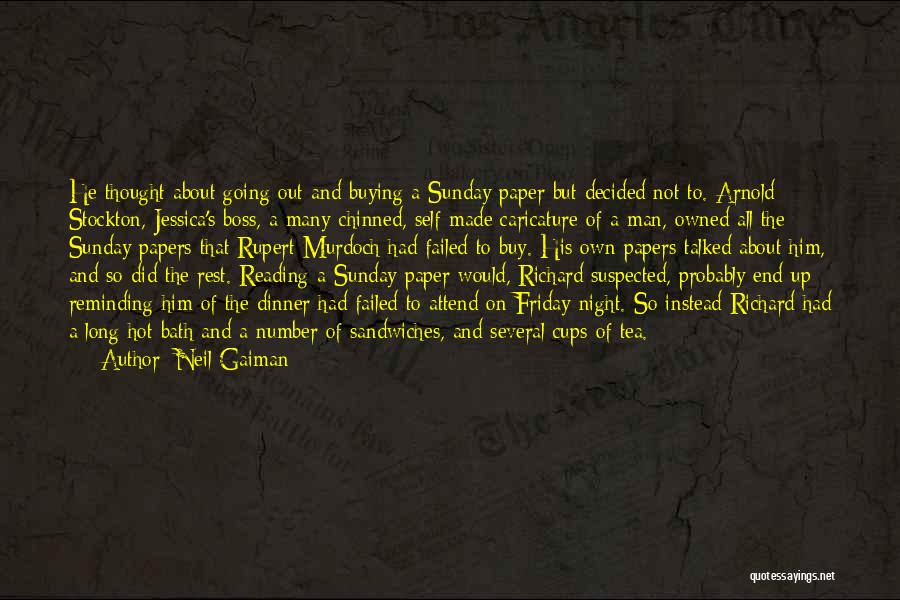 Stockton Quotes By Neil Gaiman