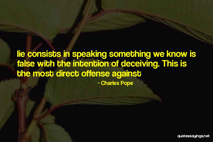 Stofflet Family Quotes By Charles Pope Stofflet Family Quotes By Charles Pope