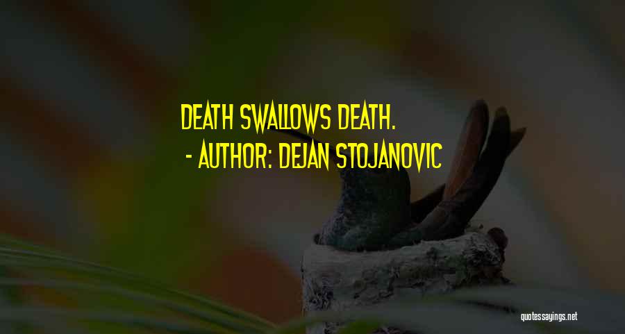 Stojanovic Quotes By Dejan Stojanovic