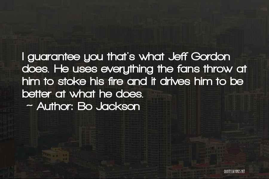 Stoke Quotes By Bo Jackson