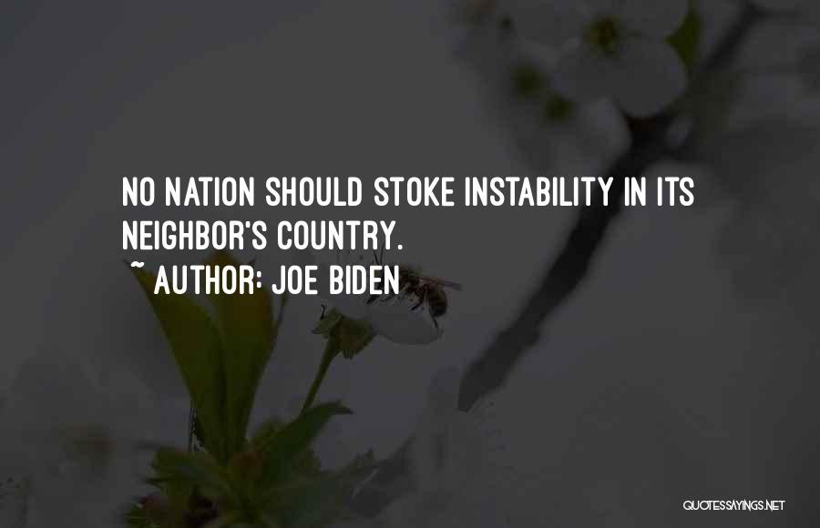 Stoke Quotes By Joe Biden