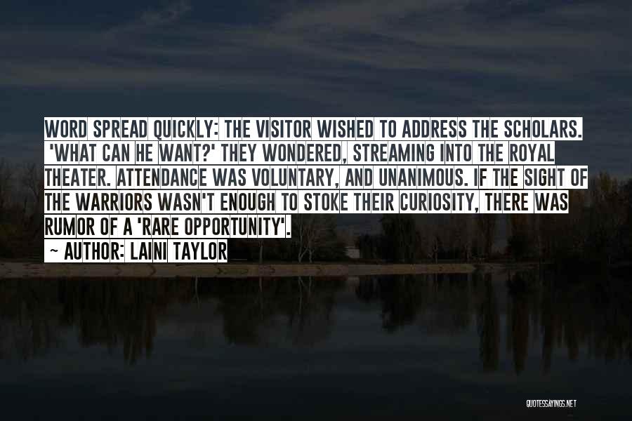 Stoke Quotes By Laini Taylor