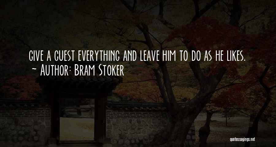 Stoker Quotes By Bram Stoker