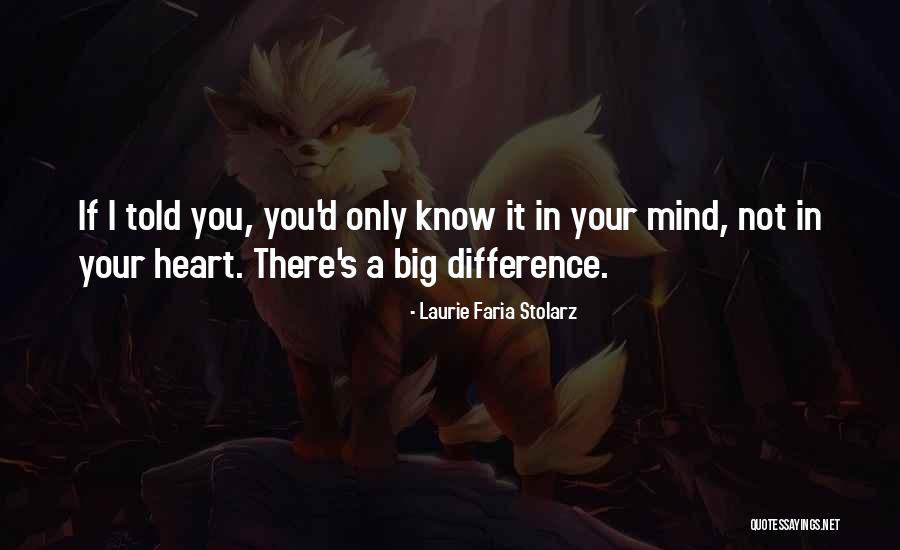 Stolarz Quotes By Laurie Faria Stolarz Stolarz Quotes By Laurie Faria Stolarz