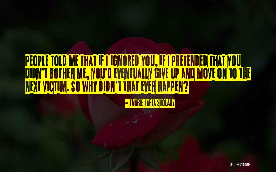 Stolarz Quotes By Laurie Faria Stolarz Stolarz Quotes By Laurie Faria Stolarz