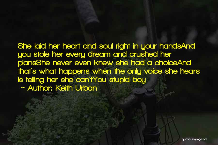 Stole Your Heart Quotes By Keith Urban