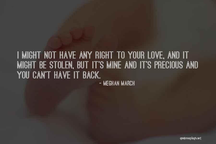 Stolen Love Quotes By Meghan March Stolen Love Quotes By Meghan March