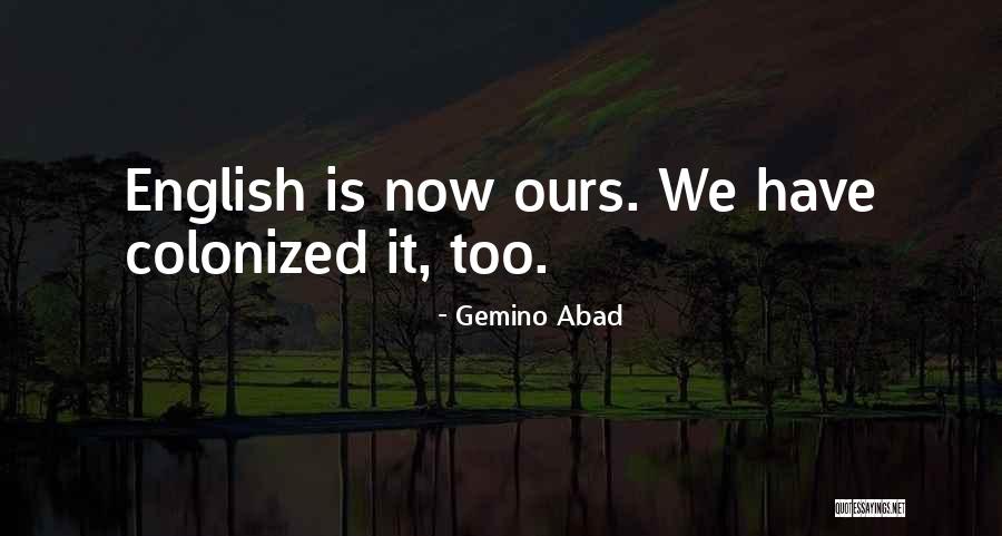 Stolica Australia Quotes By Gemino Abad Stolica Australia Quotes By Gemino Abad