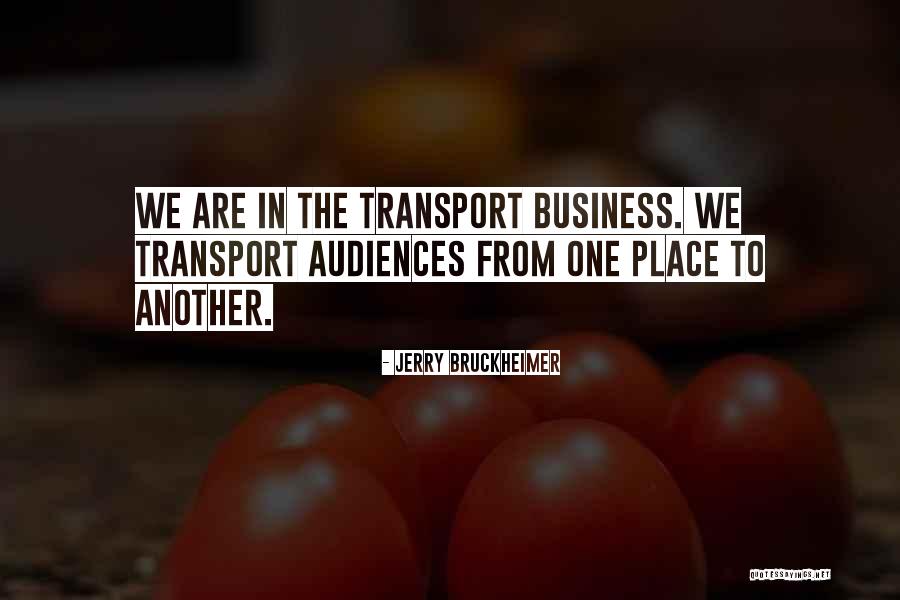 Stoltzfus Rv Quotes By Jerry Bruckheimer Stoltzfus Rv Quotes By Jerry Bruckheimer